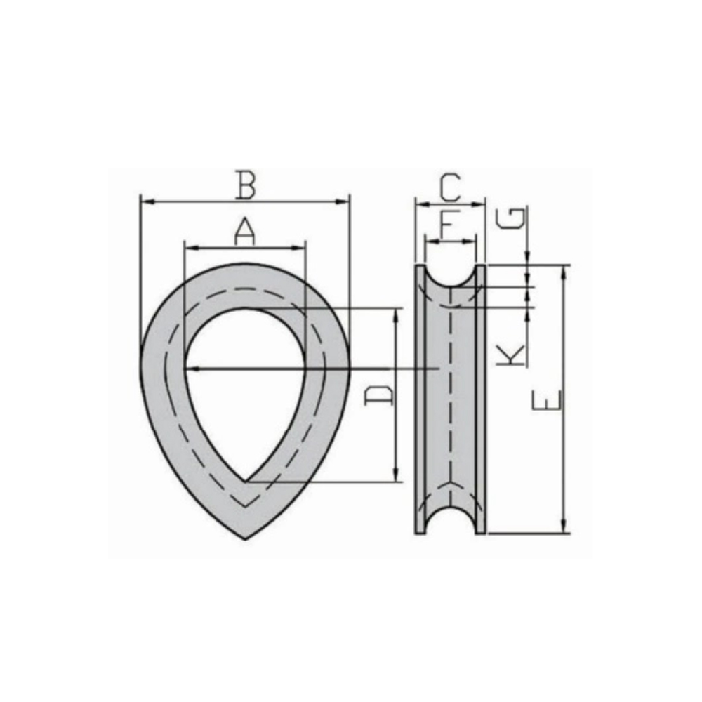Dedais comuns TP-LIFTING BS464-1958